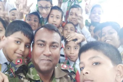 Few moments with My Dear Students